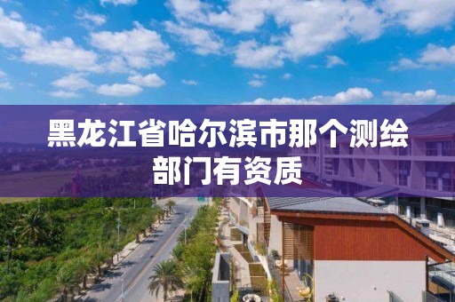 黑龍江省哈爾濱市那個測繪部門有資質