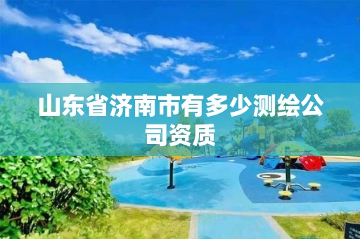 山東省濟(jì)南市有多少測(cè)繪公司資質(zhì)