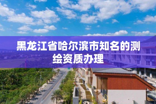 黑龍江省哈爾濱市知名的測繪資質辦理