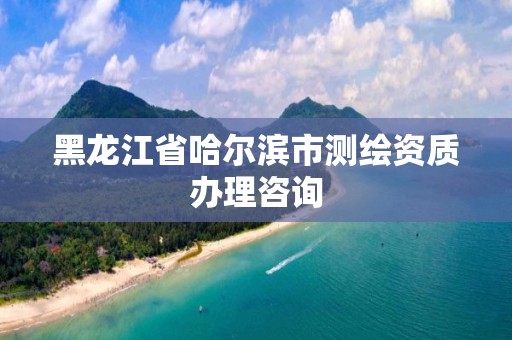 黑龍江省哈爾濱市測繪資質辦理咨詢