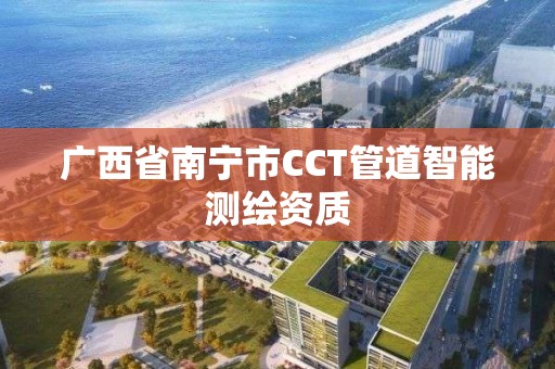 廣西省南寧市CCT管道智能測繪資質