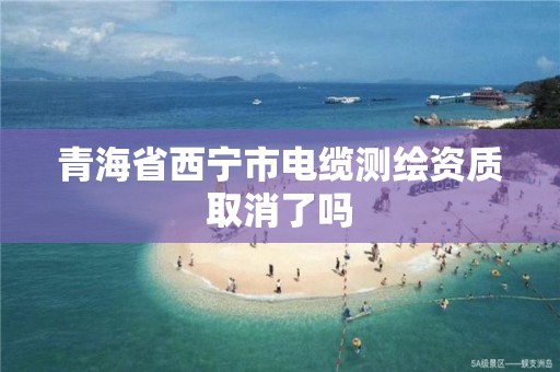 青海省西寧市電纜測繪資質取消了嗎