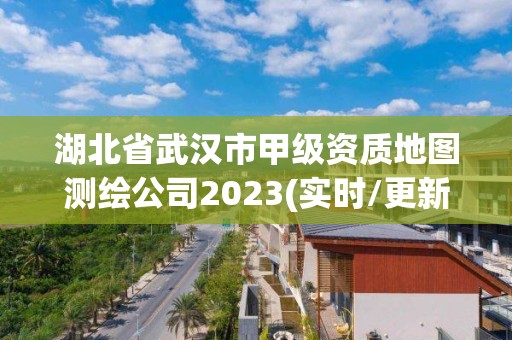 湖北省武漢市甲級資質地圖測繪公司2023(實時/更新中)