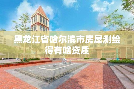 黑龍江省哈爾濱市房屋測繪得有啥資質