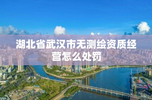 湖北省武漢市無測繪資質經營怎么處罰