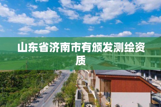 山東省濟南市有頒發測繪資質