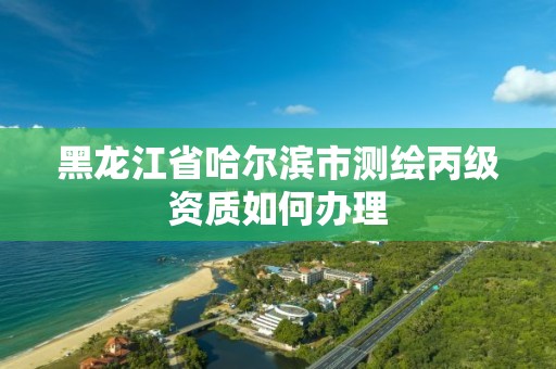 黑龍江省哈爾濱市測繪丙級資質如何辦理