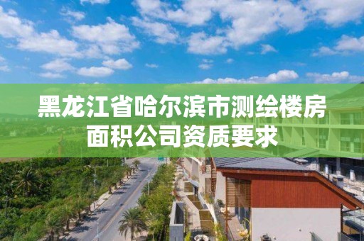 黑龍江省哈爾濱市測繪樓房面積公司資質要求