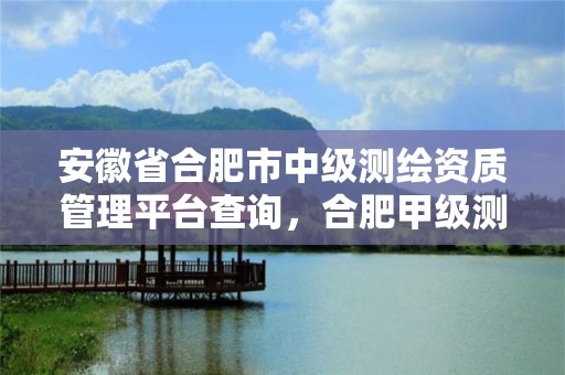 安徽省合肥市中級測繪資質管理平臺查詢，合肥甲級測繪公司排行