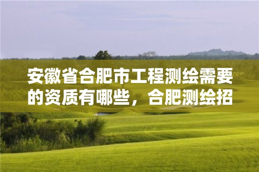 安徽省合肥市工程測繪需要的資質有哪些，合肥測繪招聘信息