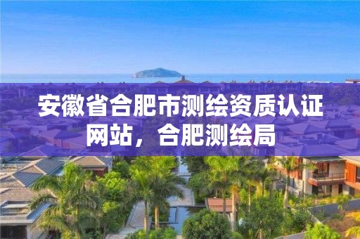 安徽省合肥市測繪資質認證網站，合肥測繪局