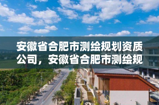 安徽省合肥市測繪規(guī)劃資質(zhì)公司，安徽省合肥市測繪規(guī)劃資質(zhì)公司有幾家