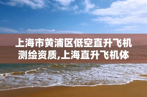 上海市黃浦區(qū)低空直升飛機測繪資質,上海直升飛機體驗中心