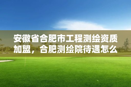 安徽省合肥市工程測(cè)繪資質(zhì)加盟，合肥測(cè)繪院待遇怎么樣