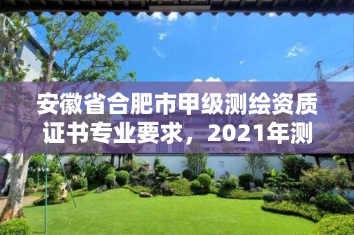 安徽省合肥市甲級測繪資質證書專業要求，2021年測繪甲級資質申報條件