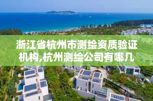 浙江省杭州市測繪資質驗證機構,杭州測繪公司有哪幾家