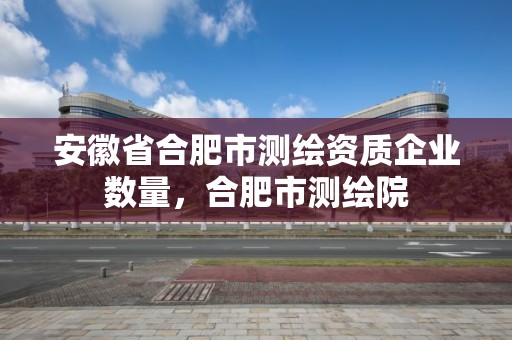 安徽省合肥市測繪資質(zhì)企業(yè)數(shù)量，合肥市測繪院