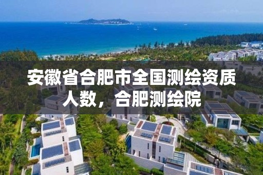 安徽省合肥市全國測繪資質人數，合肥測繪院