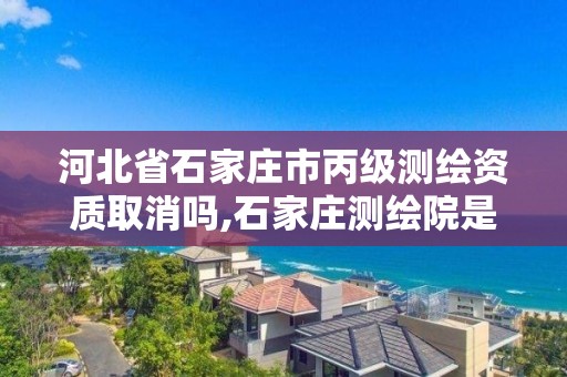 河北省石家莊市丙級測繪資質取消嗎,石家莊測繪院是國企嗎