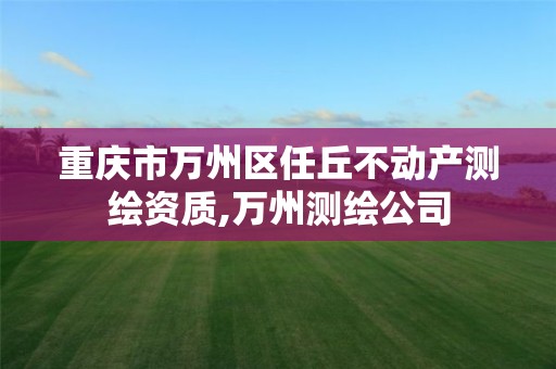 重慶市萬州區任丘不動產測繪資質,萬州測繪公司