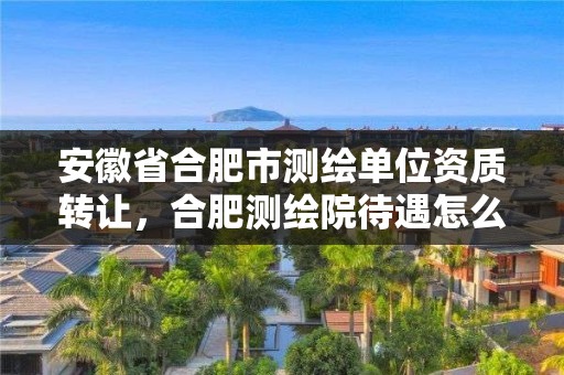 安徽省合肥市測繪單位資質轉讓，合肥測繪院待遇怎么樣