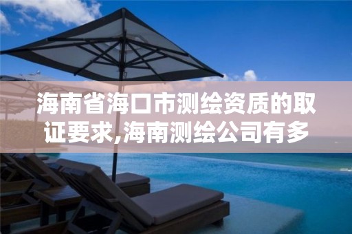 海南省海口市測繪資質的取證要求,海南測繪公司有多少家