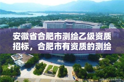 安徽省合肥市測繪乙級資質招標，合肥市有資質的測繪公司