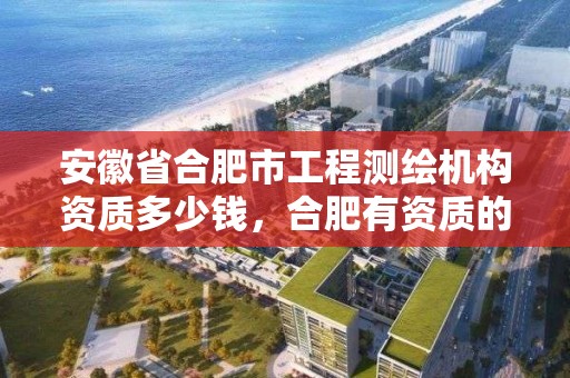 安徽省合肥市工程測繪機構資質多少錢，合肥有資質的測繪公司