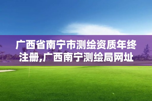 廣西省南寧市測繪資質(zhì)年終注冊,廣西南寧測繪局網(wǎng)址