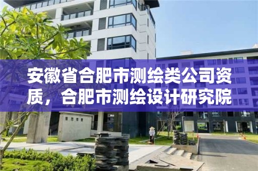 安徽省合肥市測(cè)繪類公司資質(zhì)，合肥市測(cè)繪設(shè)計(jì)研究院屬于企業(yè)嗎?