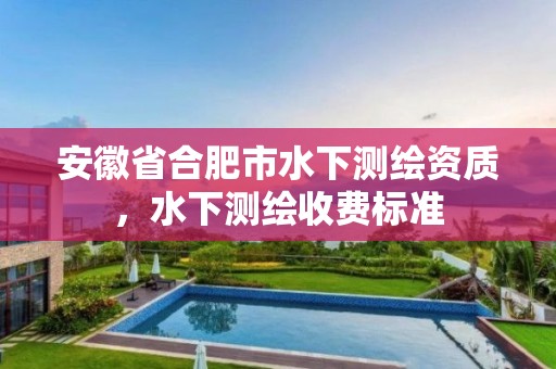 安徽省合肥市水下測繪資質(zhì)，水下測繪收費(fèi)標(biāo)準(zhǔn)