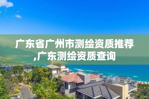 廣東省廣州市測繪資質(zhì)推薦,廣東測繪資質(zhì)查詢