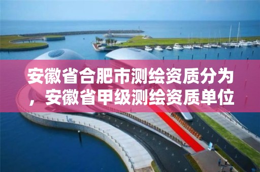 安徽省合肥市測繪資質分為，安徽省甲級測繪資質單位