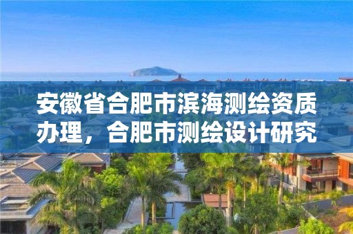 安徽省合肥市濱海測繪資質辦理，合肥市測繪設計研究院濱湖分院