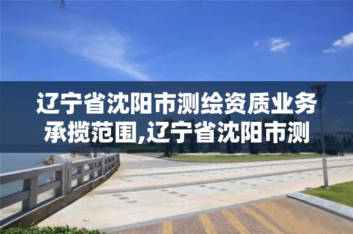 遼寧省沈陽市測繪資質業務承攬范圍,遼寧省沈陽市測繪資質業務承攬范圍是多少