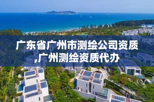 廣東省廣州市測繪公司資質,廣州測繪資質代辦