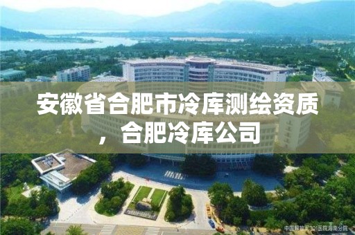 安徽省合肥市冷庫測繪資質，合肥冷庫公司