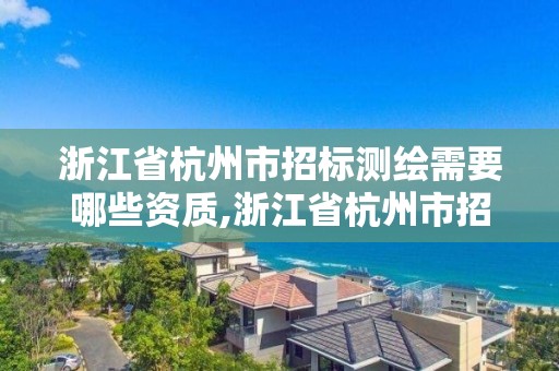 浙江省杭州市招標測繪需要哪些資質,浙江省杭州市招標測繪需要哪些資質證書