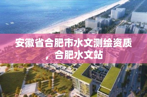 安徽省合肥市水文測(cè)繪資質(zhì)，合肥水文站