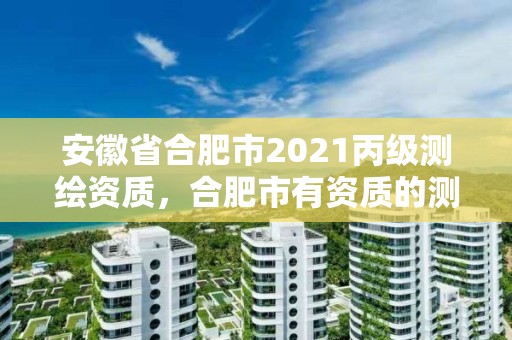 安徽省合肥市2021丙級測繪資質，合肥市有資質的測繪公司