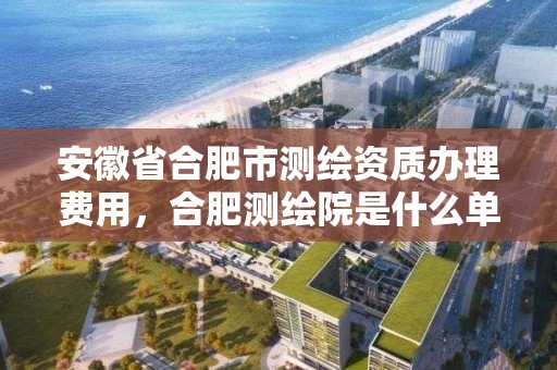 安徽省合肥市測繪資質辦理費用，合肥測繪院是什么單位