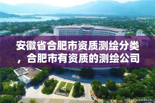 安徽省合肥市資質測繪分類，合肥市有資質的測繪公司