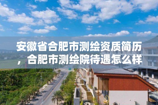 安徽省合肥市測繪資質(zhì)簡歷，合肥市測繪院待遇怎么樣