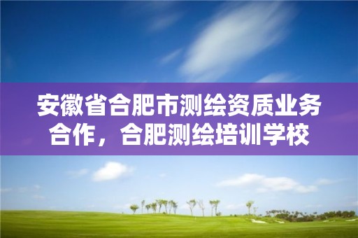 安徽省合肥市測繪資質(zhì)業(yè)務(wù)合作，合肥測繪培訓學校