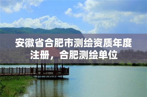 安徽省合肥市測繪資質(zhì)年度注冊(cè)，合肥測繪單位