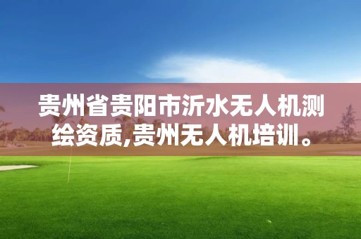 貴州省貴陽市沂水無人機測繪資質,貴州無人機培訓。