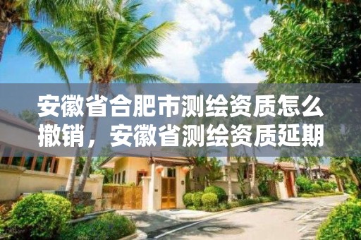 安徽省合肥市測繪資質怎么撤銷，安徽省測繪資質延期公告