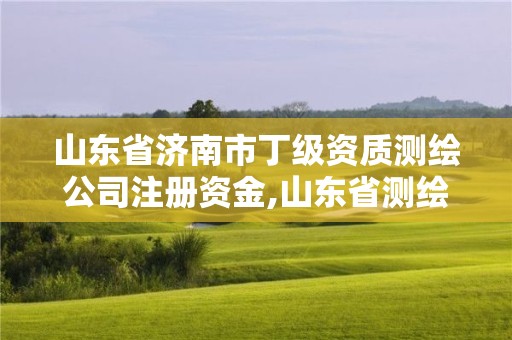 山東省濟南市丁級資質測繪公司注冊資金,山東省測繪資質專用章 丁級。