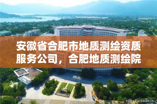 安徽省合肥市地質測繪資質服務公司，合肥地質測繪院學區是哪里