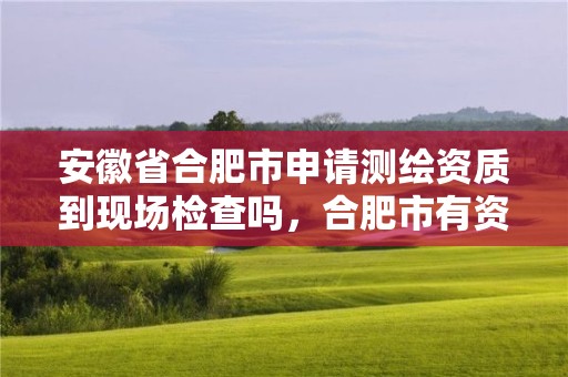 安徽省合肥市申請(qǐng)測(cè)繪資質(zhì)到現(xiàn)場(chǎng)檢查嗎，合肥市有資質(zhì)的測(cè)繪公司